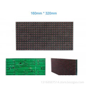 P10 red color led display module for sale